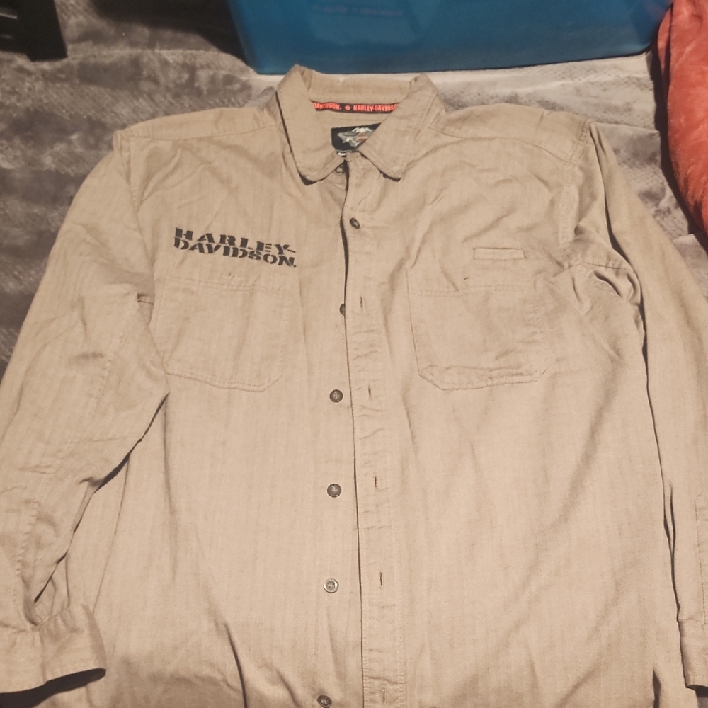 Harley-Davidson Button Shirt